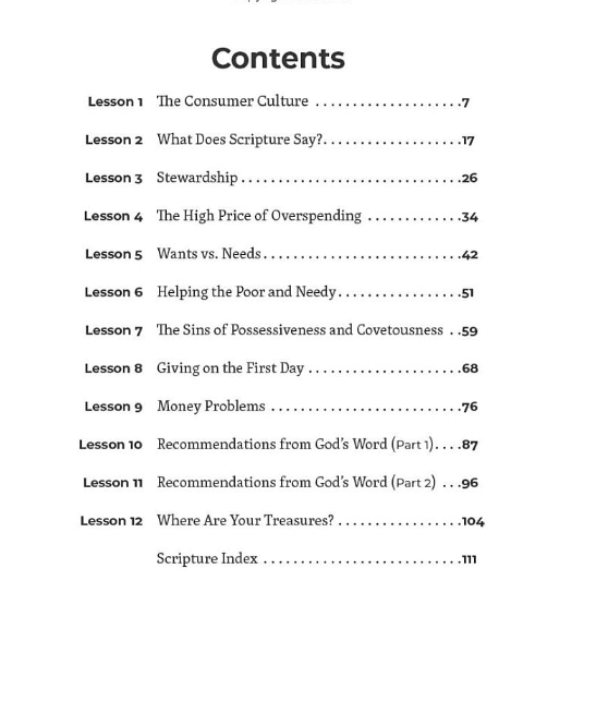 My Stuff and I: Money, Material Possessions and the Christian