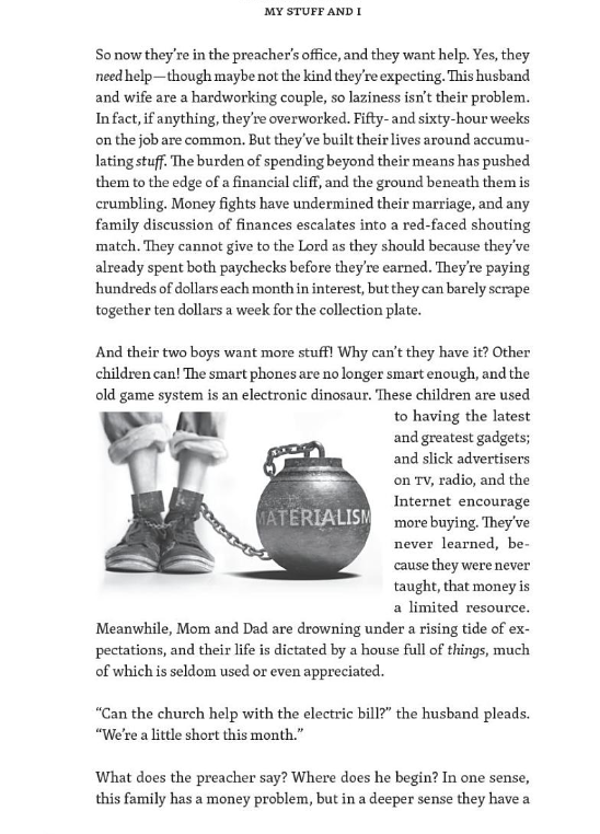 My Stuff and I: Money, Material Possessions and the Christian