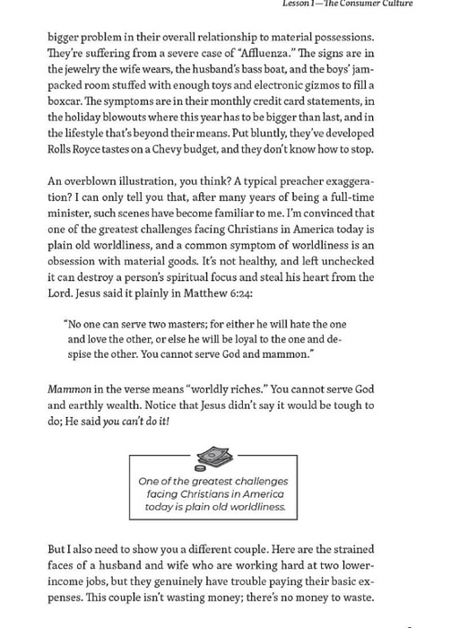 My Stuff and I: Money, Material Possessions and the Christian