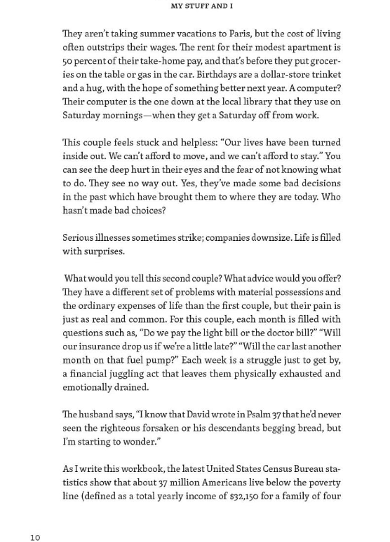 My Stuff and I: Money, Material Possessions and the Christian