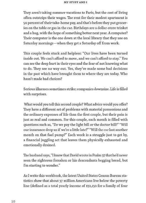 My Stuff and I: Money, Material Possessions and the Christian