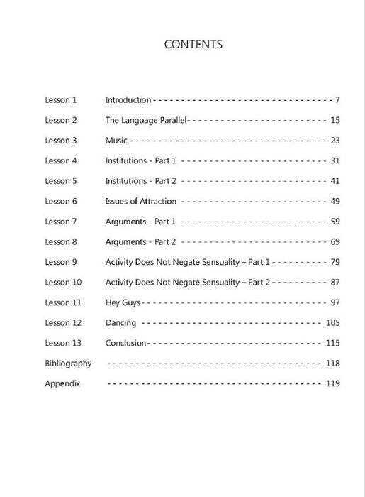 Addressing the Issues and Arguments of Modesty and Dancing: Student Guide