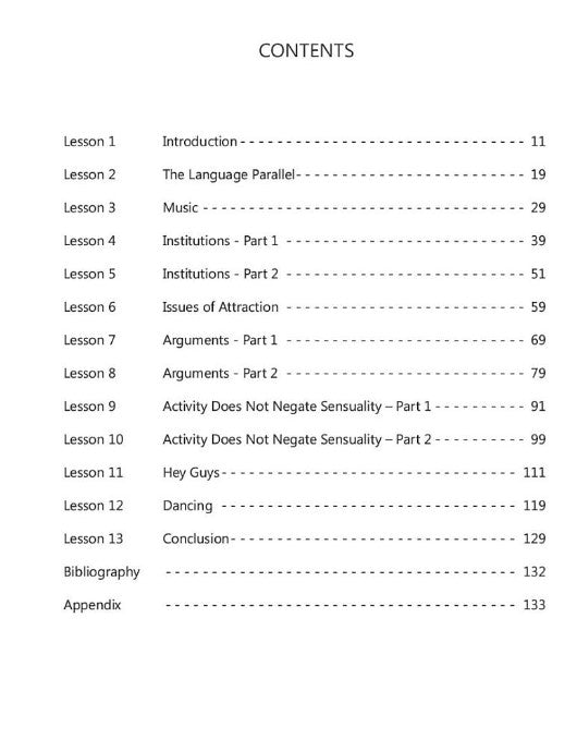 Addressing the Issues and Arguments of Modesty and Dancing: Teacher Guide