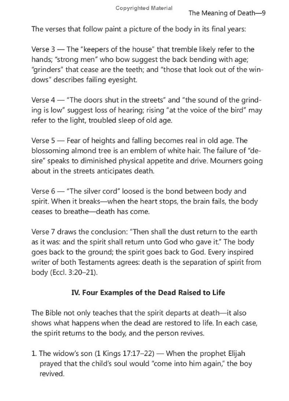 Life, Death and Beyond