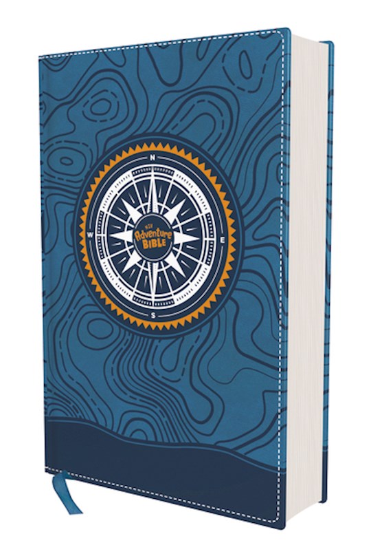 NIV Adventure Bible Full-Color Blue Leathersoft