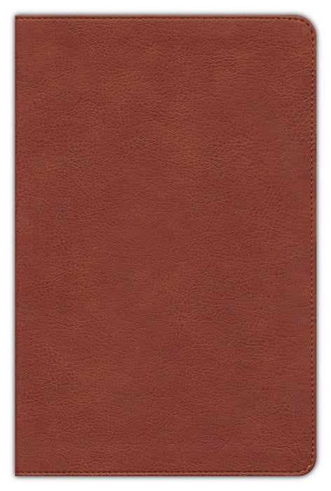 NASB Personal Size Large Print Ref Bible 2020 Burnt Sienna Leathertouch