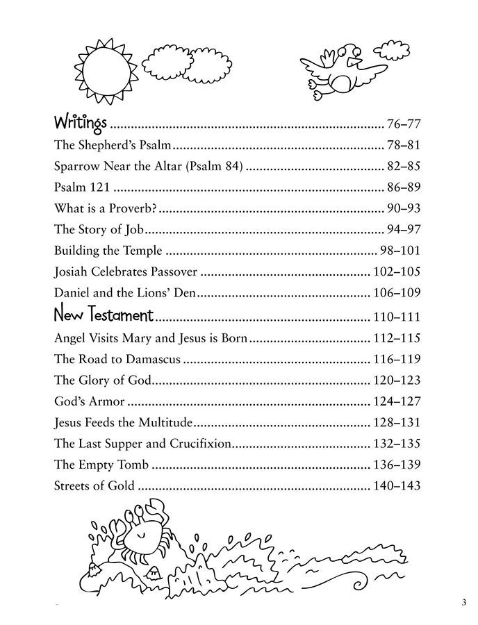 My Bible Story Coloring Book: The Books of the Bible