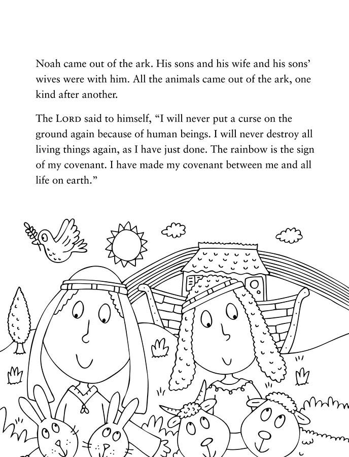 My Bible Story Coloring Book: The Books of the Bible