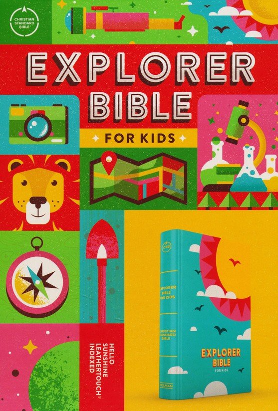 CSB Explorer Bible for Kids Sunshine Indexed