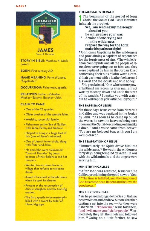 CSB Explorer Bible for Kids Sunshine Indexed