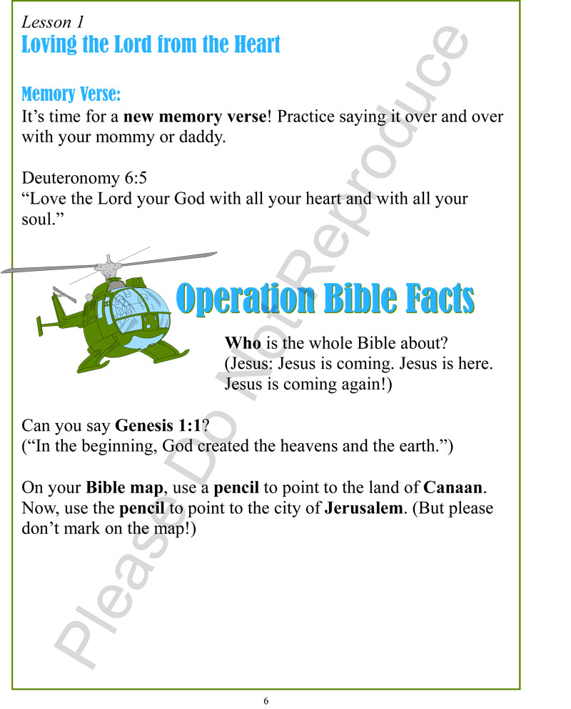 I'm In the Lord's Army - Deuteronomy-Ruth