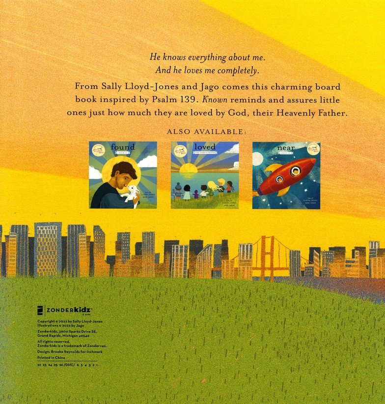 Known: Psalm 139 Board Book