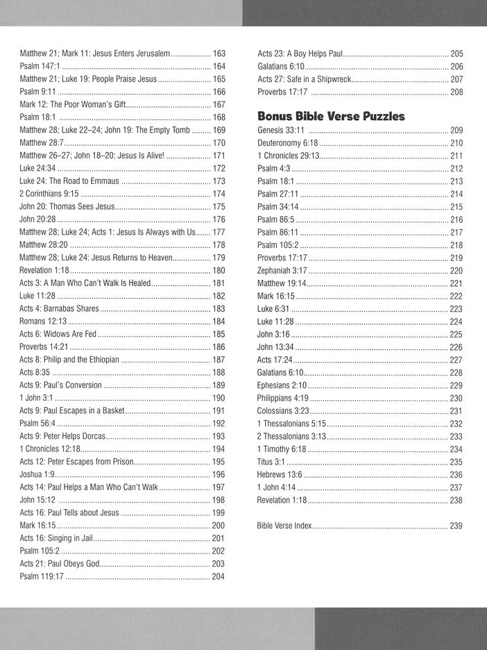 Big Book of Bible Puzzles for Early Childhood (tos, due 12/12)