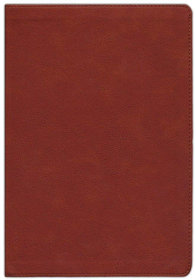 NASB Super Giant Print Reference Bible - Brown LeatherTouch, 2020 Text