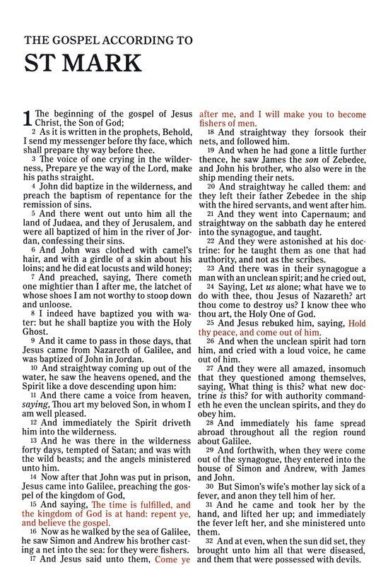 KJV Value Edition Large Print Thinline Bible Pink LeatherTouch