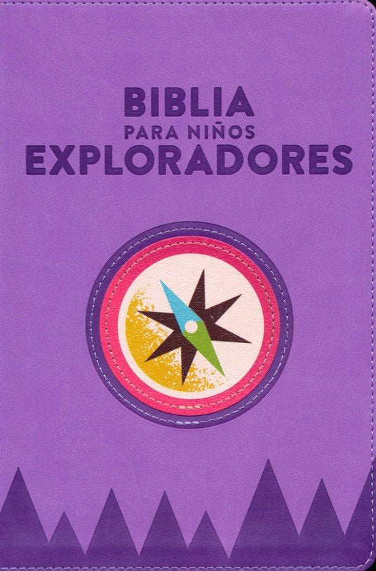RVR 1960 Biblia para Ninos Exploradores (Kid's Explorer's Bible) Purple Leathertouch