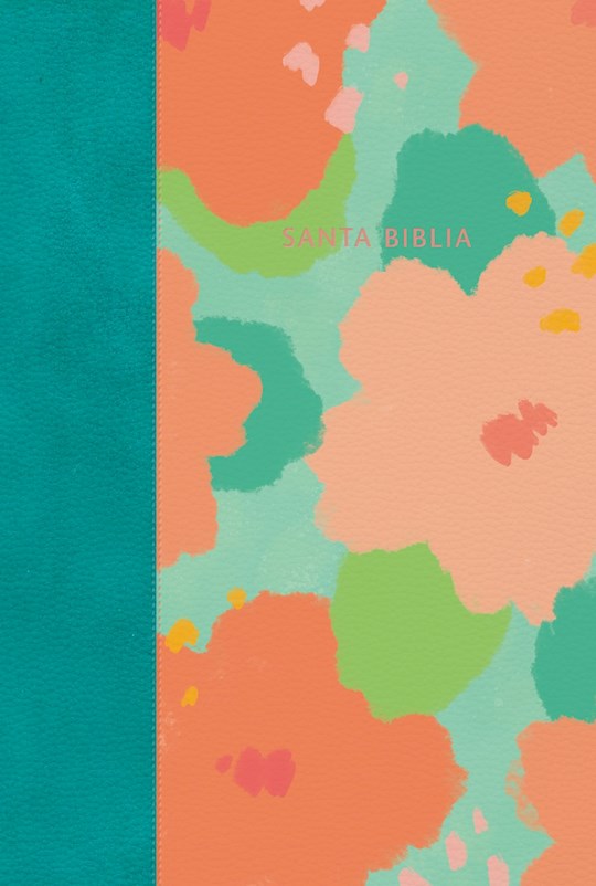 RVR 1960 Biblia Letra Gigante con Referencias Cuero Floral Tacto Indexado (Giant Print Reference Bible)-Floral LeatherTouch Indexed