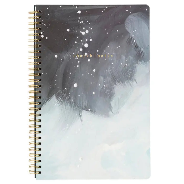 Church Notes Starry Sky Notebook