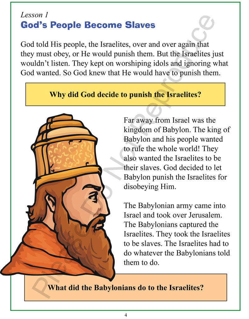 Building Your Life For God - Ezra, Nehemiah, Esther, Daniel, Ezekiel, Haggai, & Malachi