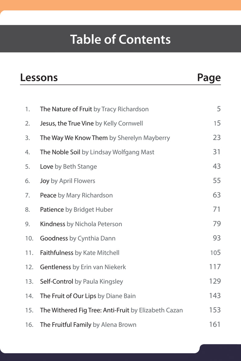 Practical Essays on the Spirit's Fruit