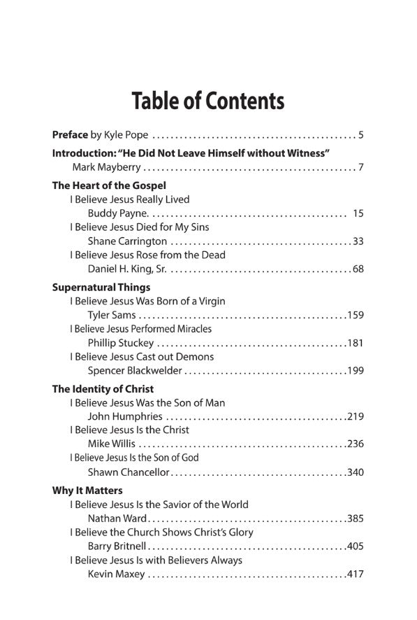 2022 Truth Lecture - I Believe in Jesus: An Apologetic Defense of Jesus Christ