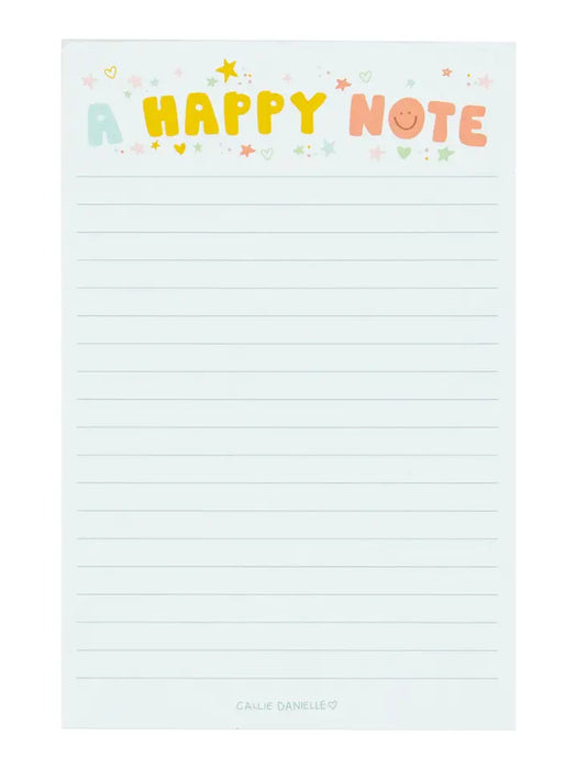 A Happy Note Notepad