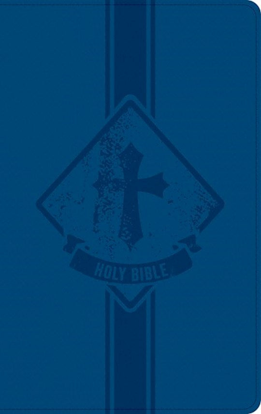 KJV Kids Thinline Bible Navy LeatherTouch