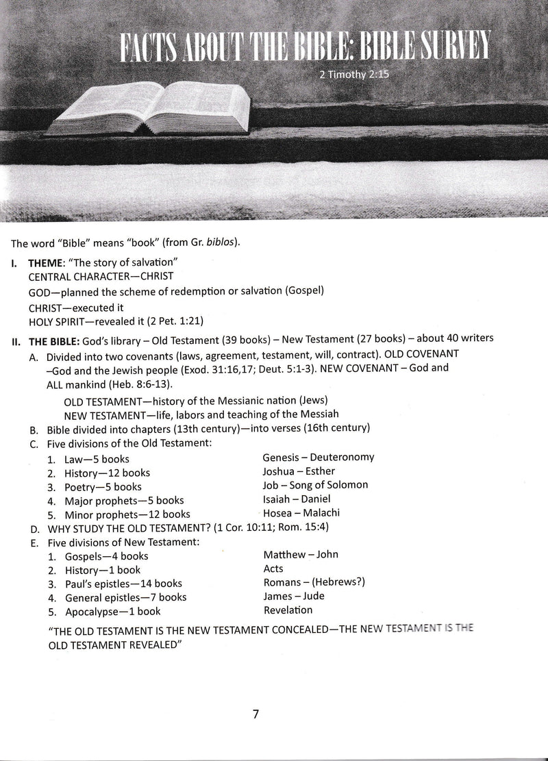 What Is In The Book? Part 1: Old Testament