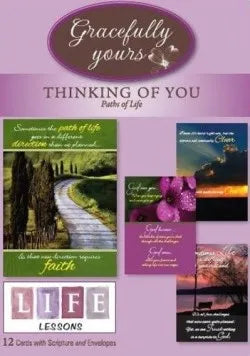 Boxed Cards - Paths of Life - Thinking of You