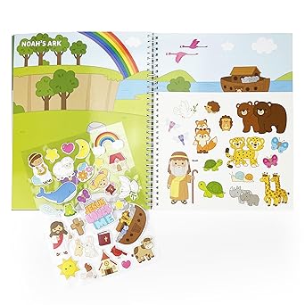 Bible Sticker Activity Book (Little Sunbeams)