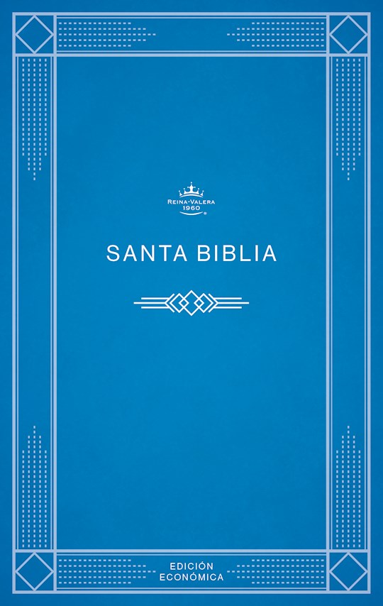 RVR 1960 Biblia Economica de Evangelismo (RVR 1960 Economy Bible) Blue pb
