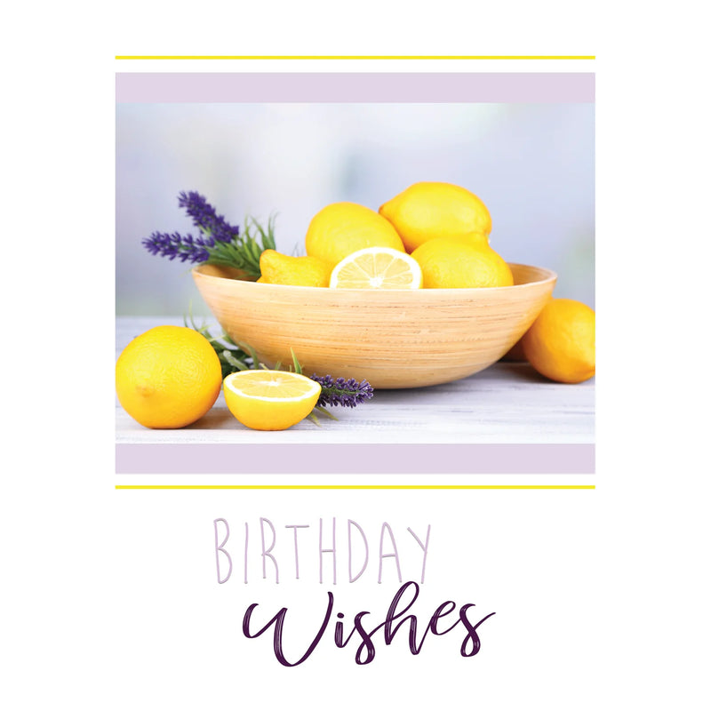 Boxed Cards - Birthday: Lemons