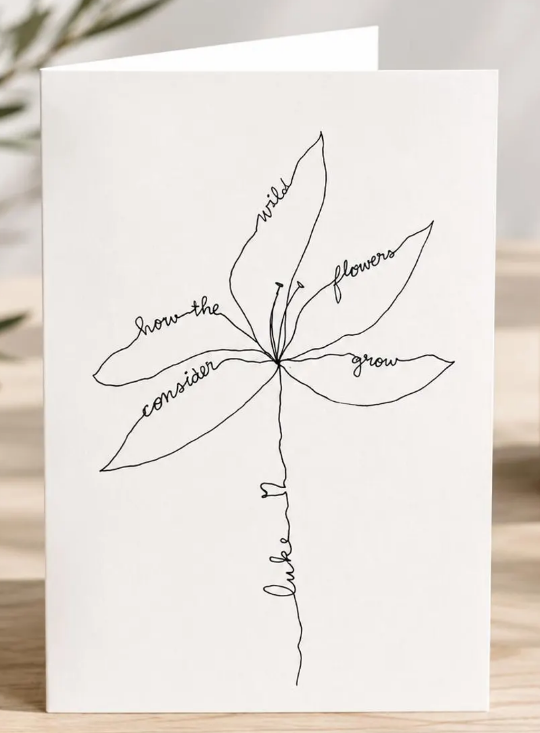 Luke 12 Folded Card