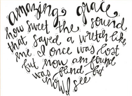 Amazing Grace 5 x 7 Print