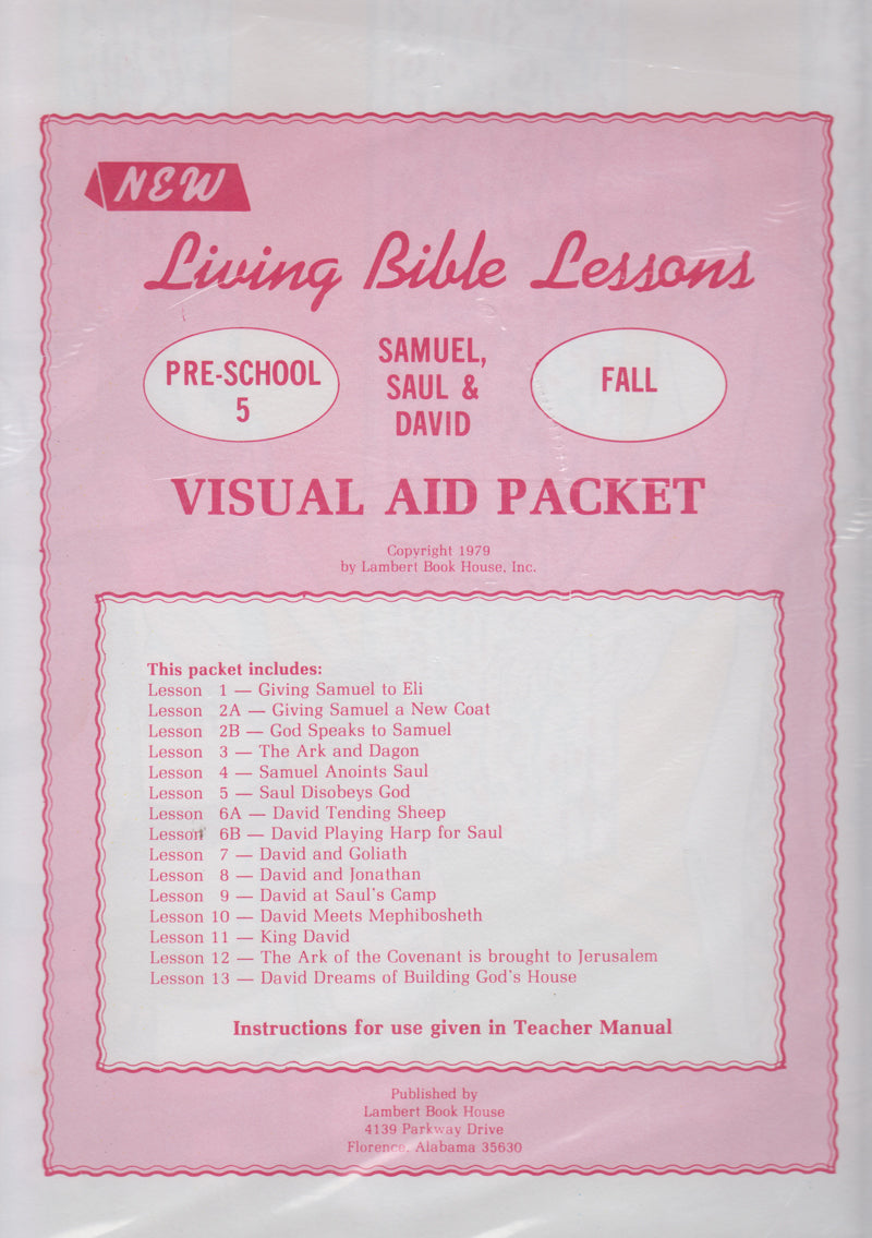 PRESCHOOL 5-1 - Samuel, Saul & David