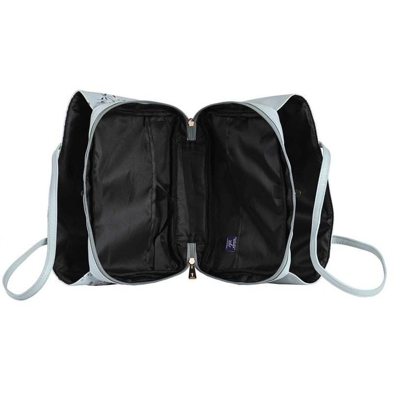 Bible Cover Wedge Grace Floral Mint Large