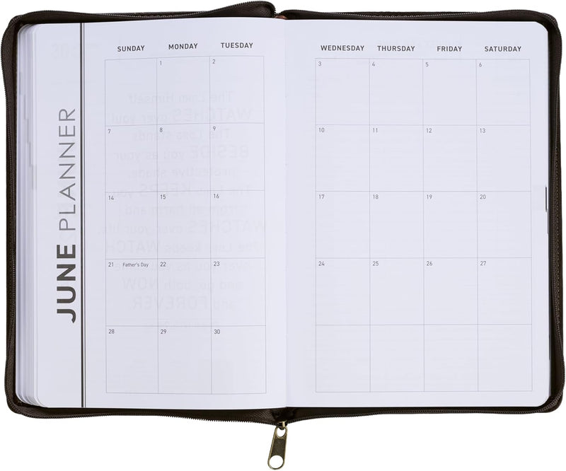 2026 Daily Planner: Walk By Faith Executive Planner (Zip)