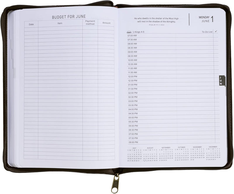 2026 Daily Planner: Walk By Faith Executive Planner (Zip)
