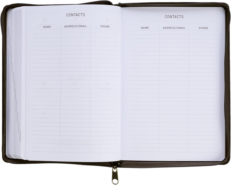 2026 Daily Planner: Walk By Faith Executive Planner (Zip)