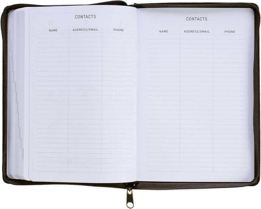 2026 Daily Planner: Walk By Faith Executive Planner (Zip)