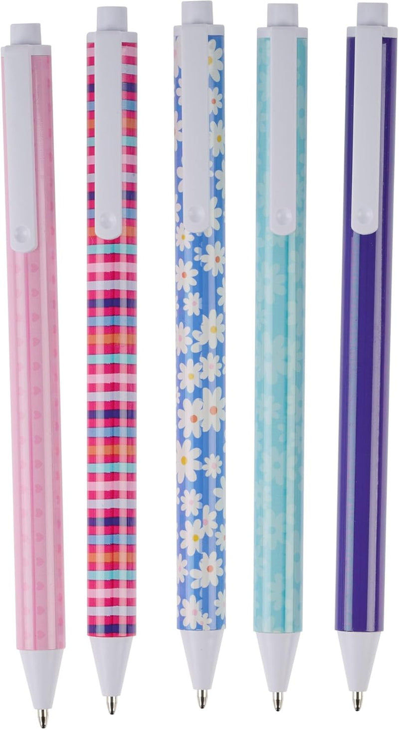 Pen Set: Girls Sticker Art (Set of 5)