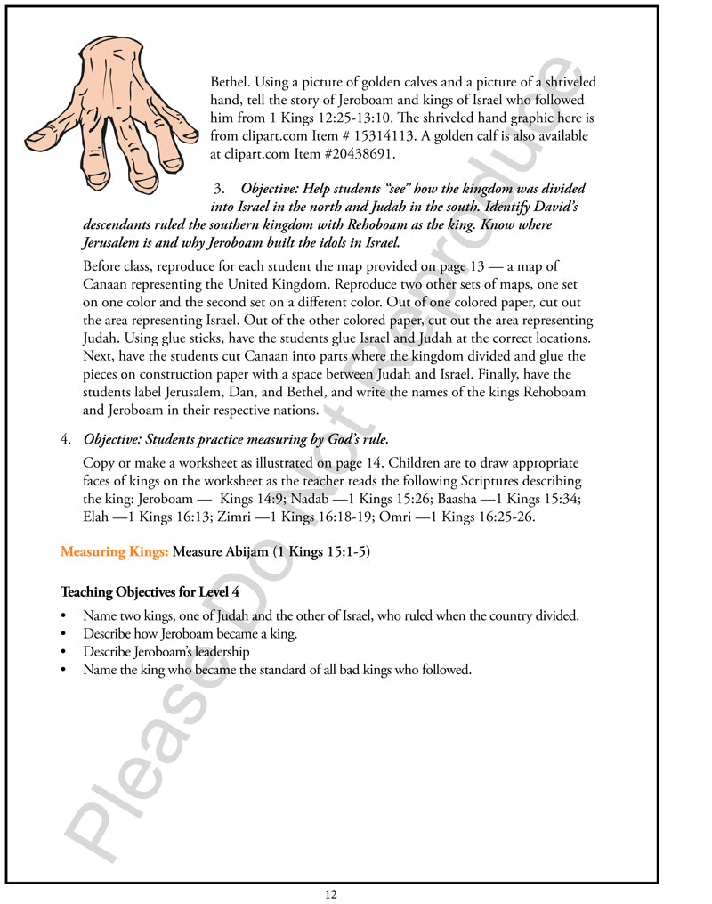 Measuring By God's Rule - Israel's Kings and Prophets