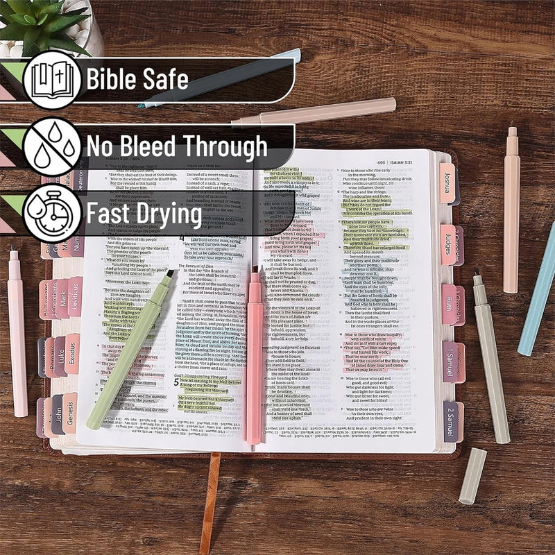 Mr. Pen Aesthetic Highlighter Set (Skinny) (os)