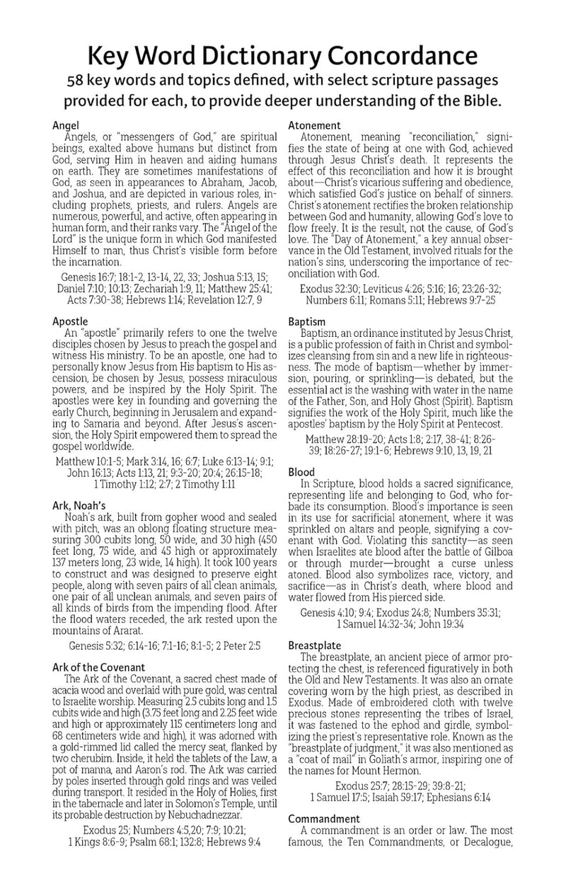 KJV Deluxe Gift Bible Black Imitation Leather