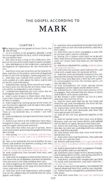 KJV Deluxe Gift Bible Black Leathersoft