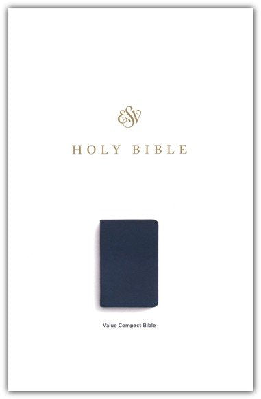 ESV Value Compact Bible Navy Trutone