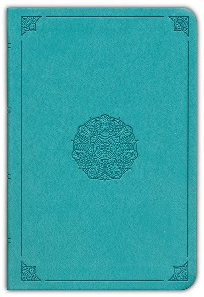 ESV Value Compact Bible Turquoise TruTone Red Letter