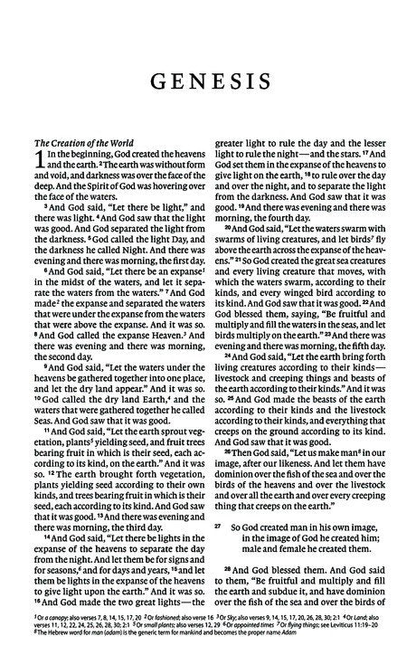 ESV Thinline Bible Black Genuine Leather