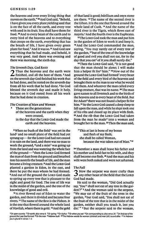 ESV Thinline Bible Black Genuine Leather