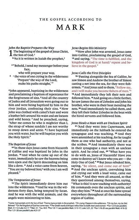 ESV Thinline Bible Black Genuine Leather